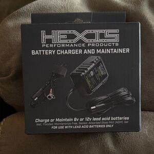 Hexis Battery Charger and Maintainer brand new